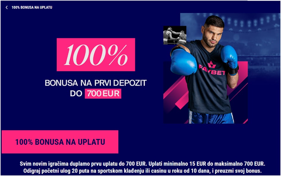 Bonusi i Promocije Favbet