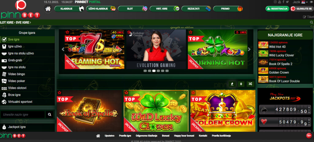 pinnbet kazino online