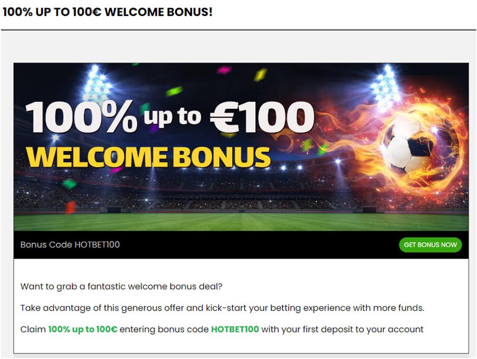 Bonusi i promocije Hotbet