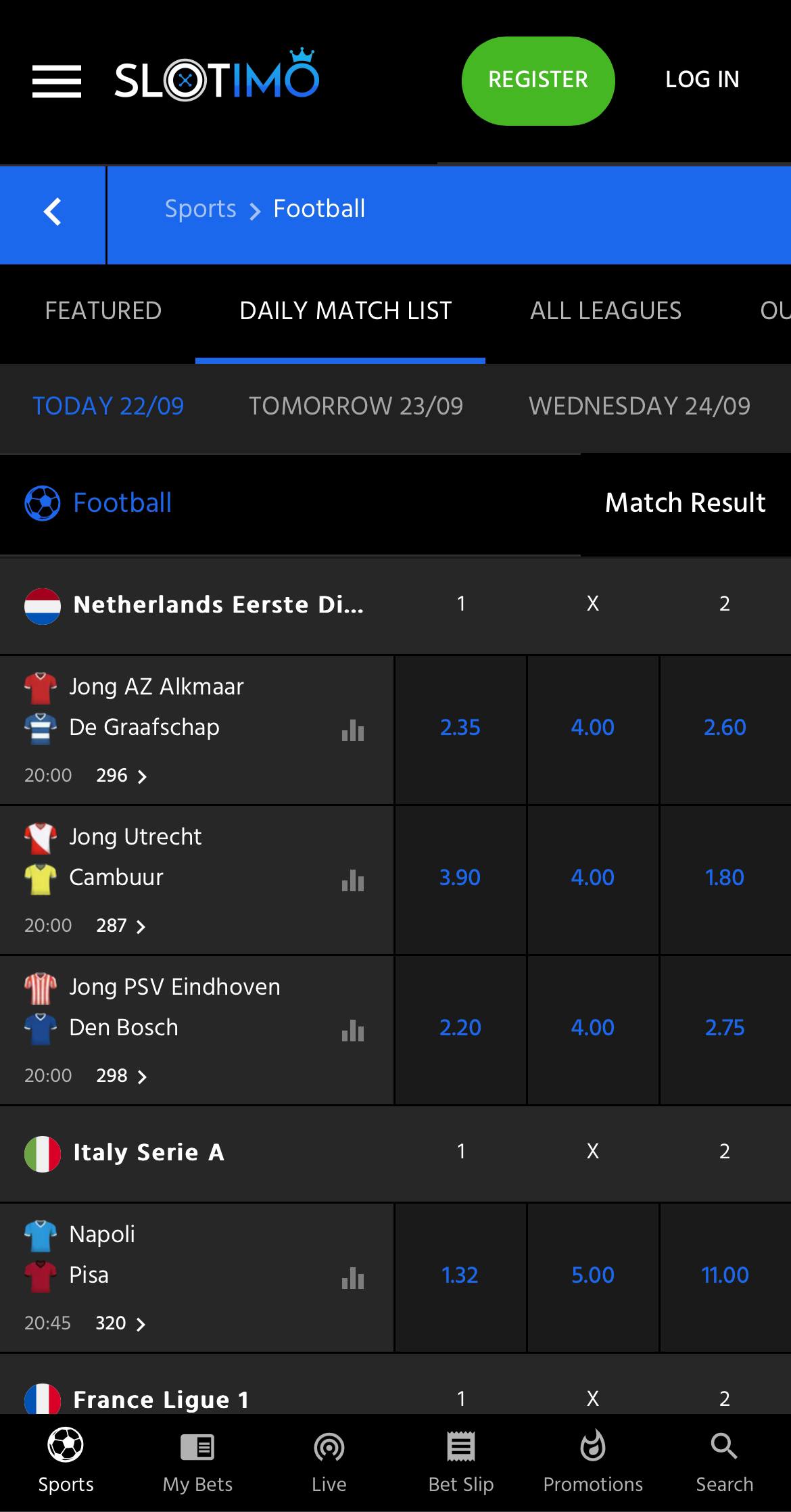 Slotimo je relativno nova