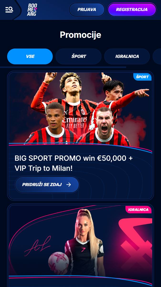 Boomerang Bonuses Page