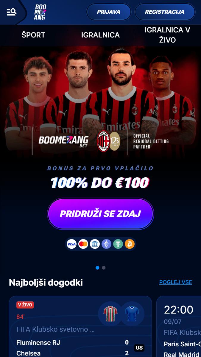 Boomerang Main Page