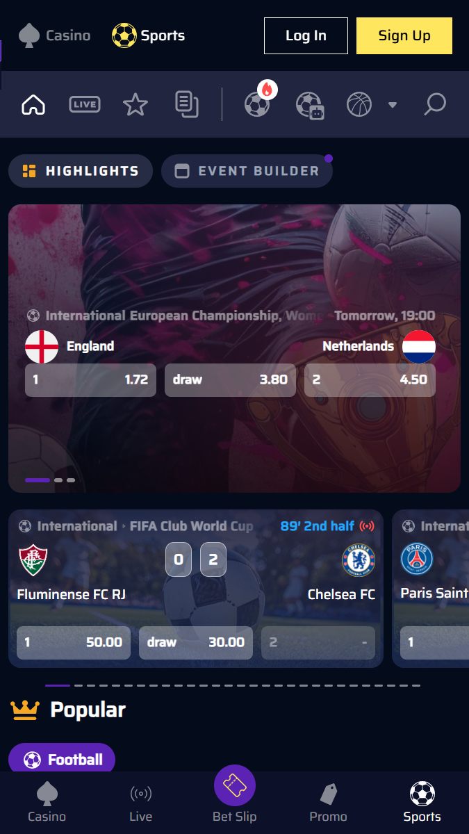 Justbit Sports Page