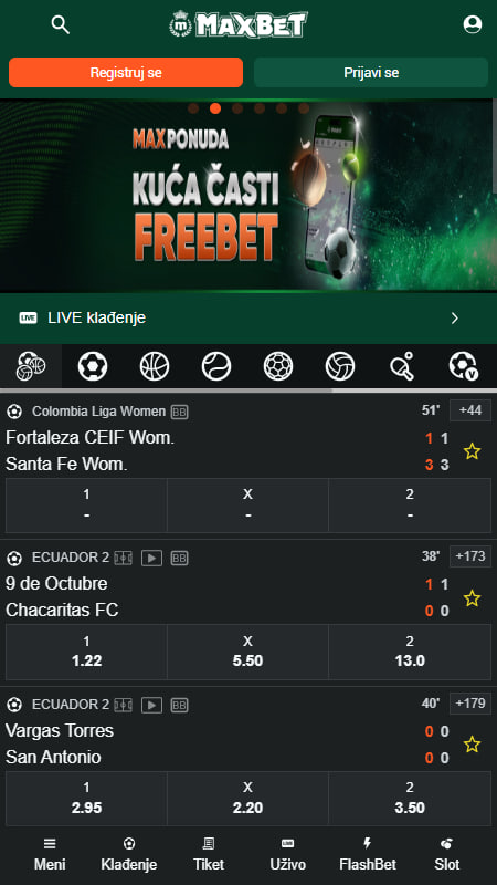 MaxBet Kladionice za FIFA Klub Svjetsko Prvenstvo