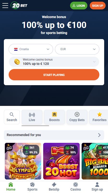 20bet najboljih Evrovizija kladionica u Srbiji