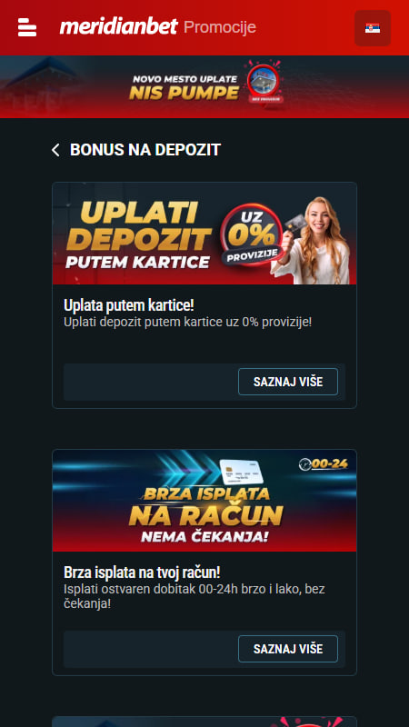 Meridianbet u Crnoj Gori