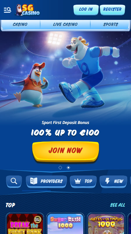 SG Casino online kladionica