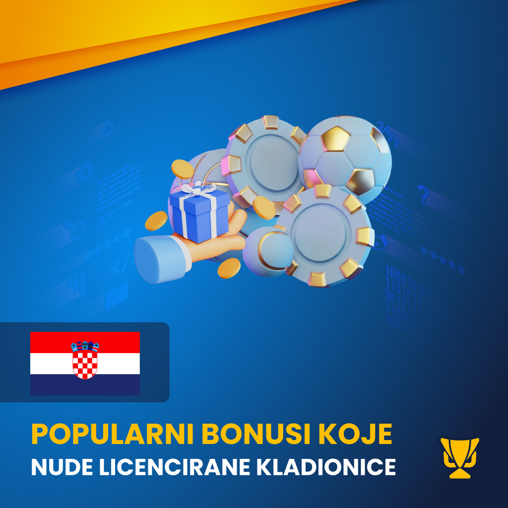 Popularni bonusi koje nude licencirane kladionice