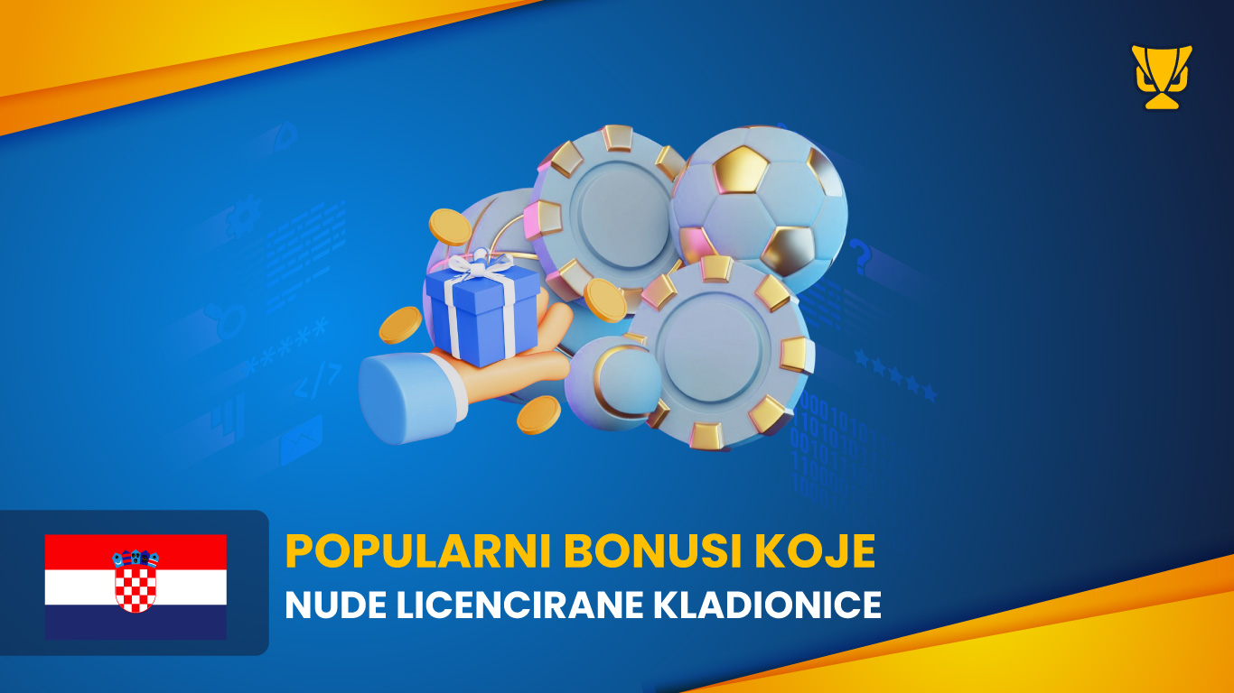 Popularni bonusi koje nude licencirane kladionice