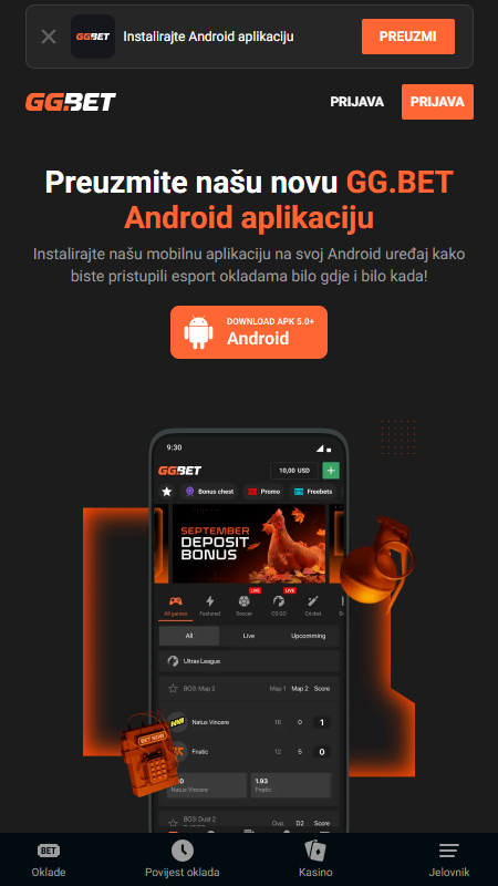 GGBet mobile app Croatia