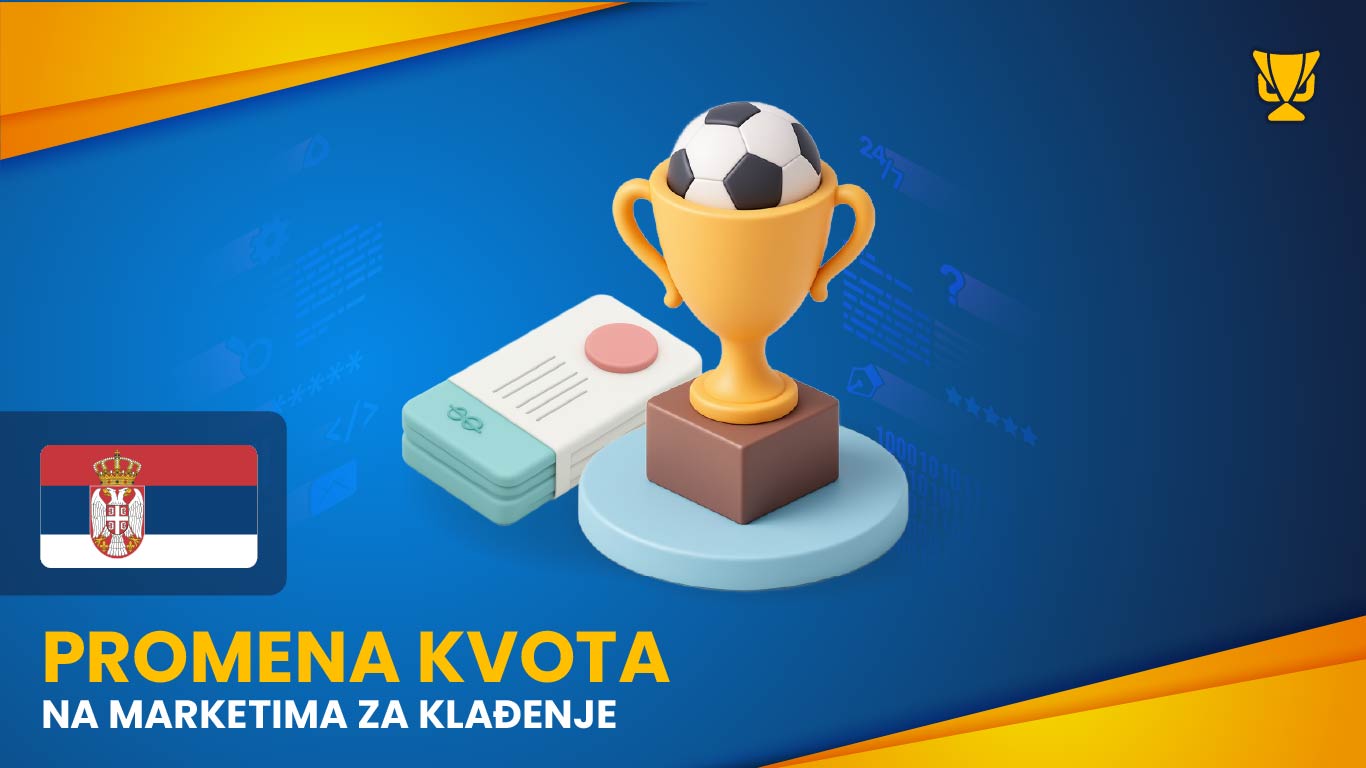 Promena kvota na marketima za klađenje