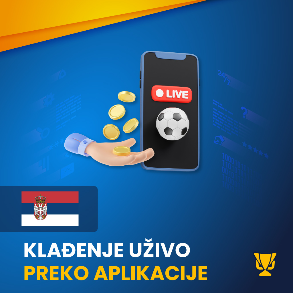 Klađenje uživo preko aplikacije