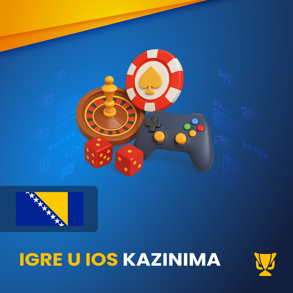 Igre u iOS kazinima u BiH