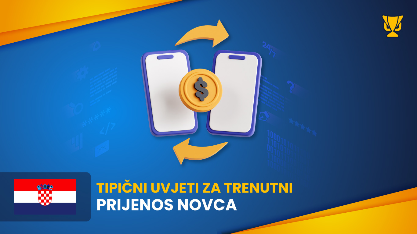 Tipični uvjeti za trenutni prijenos novca