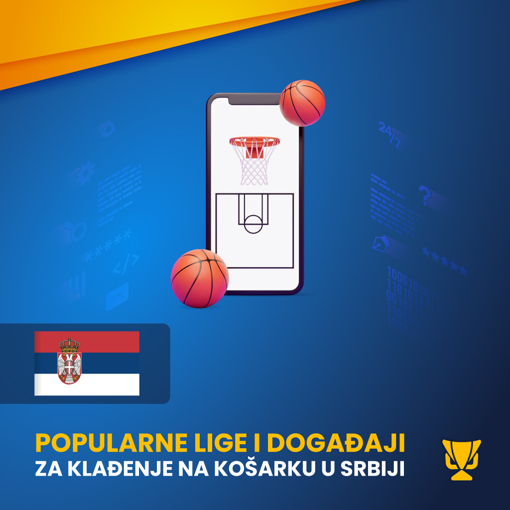 Popularne lige i događaji za klađenje na košarku u Srbiji