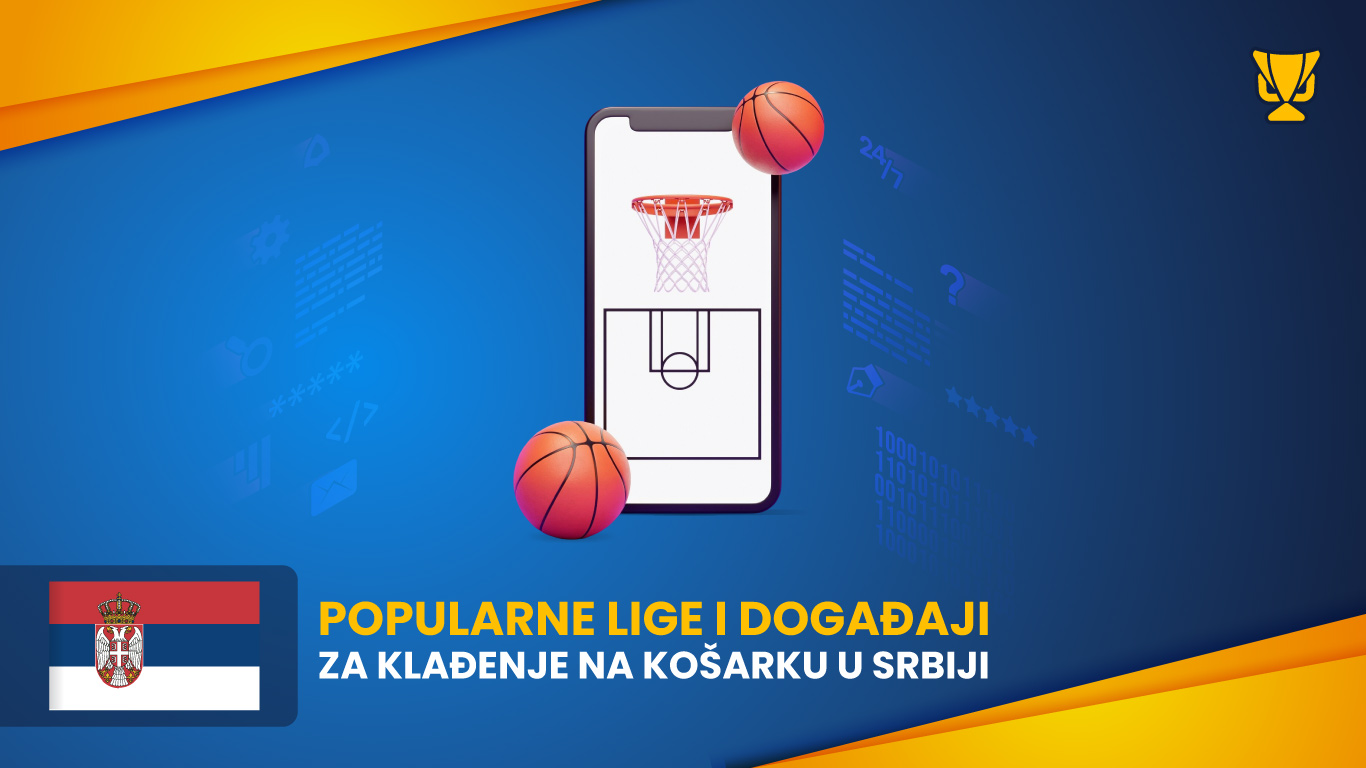 Popularne lige i događaji za klađenje na košarku u Srbiji
