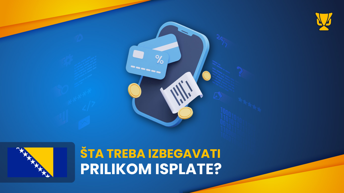 Šta treba izbegavati prilikom isplate?