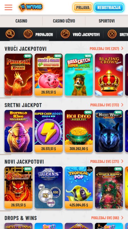 10 najpopularnijih casino igara
