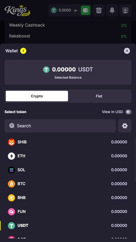 Metode plaćanja na Kings Game