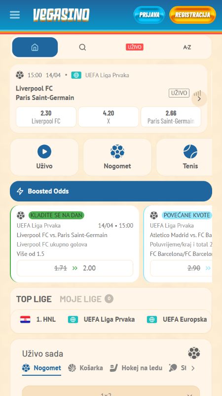 Tržišta klađenja i dostupne opcije