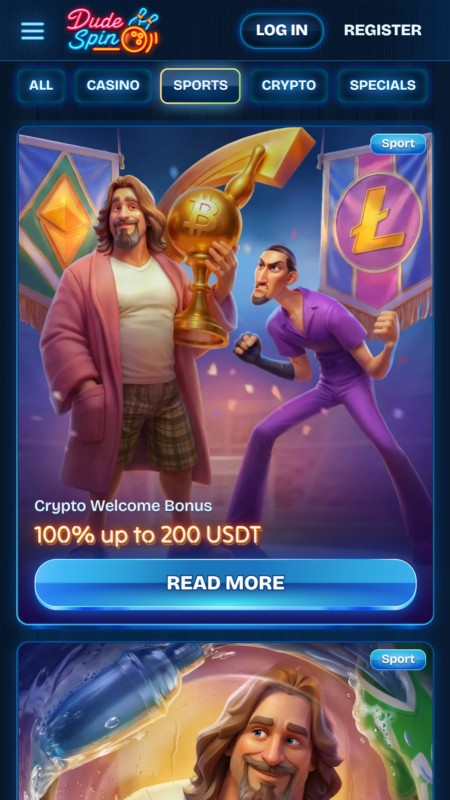 DudeSpin bonuses