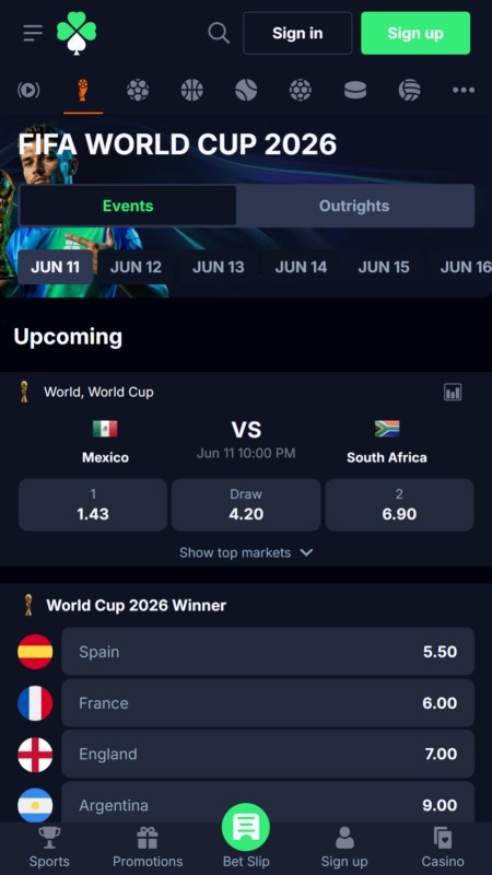 Onluck sport betting