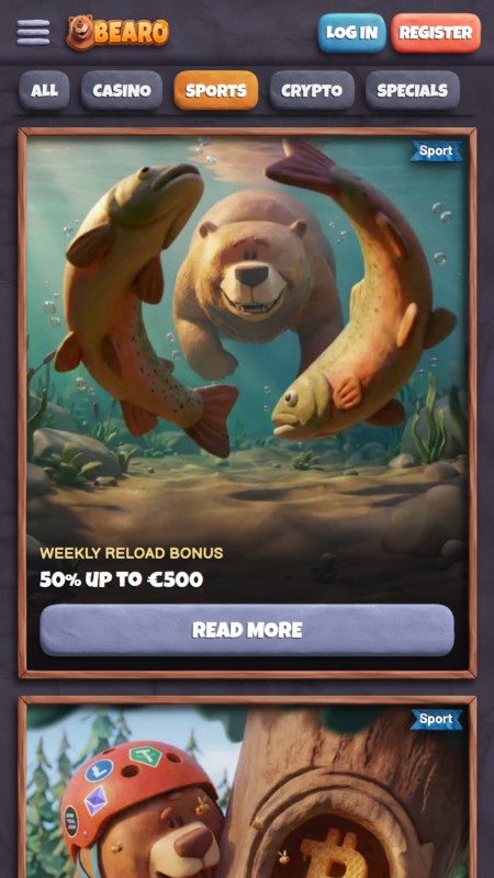 Bearo bonuses