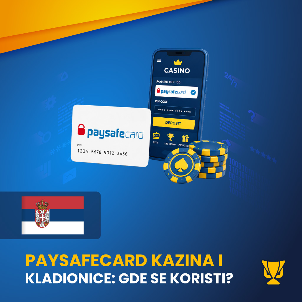 Paysafecard kazina i kladionice: gde se koristi?