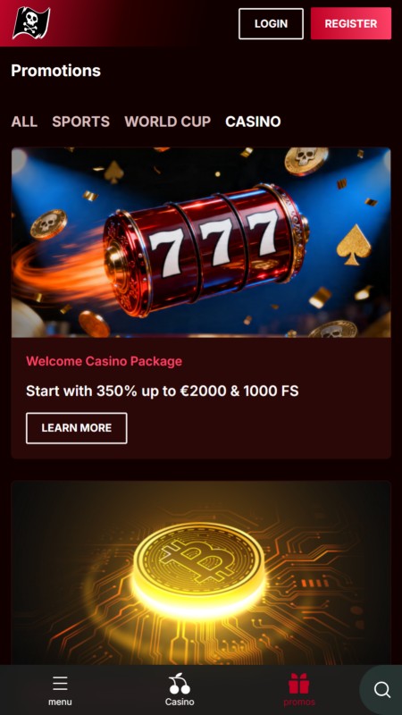 Piratepots casino bonuses