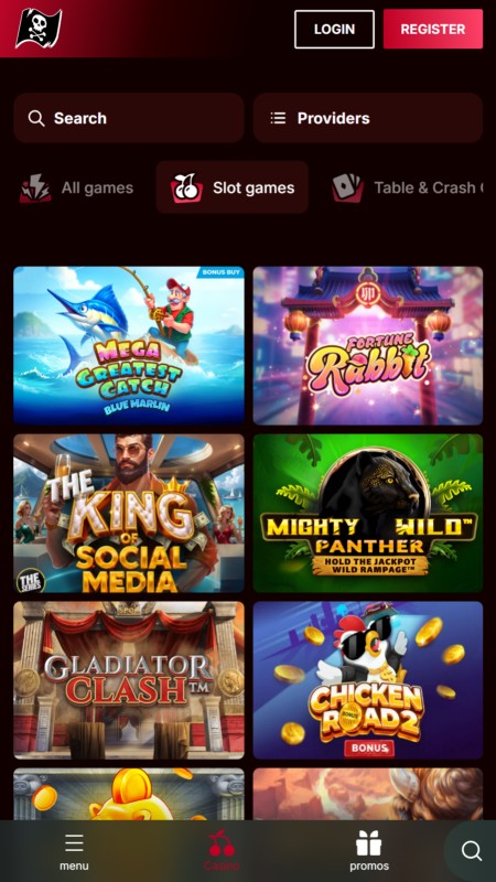 Piratepots slots