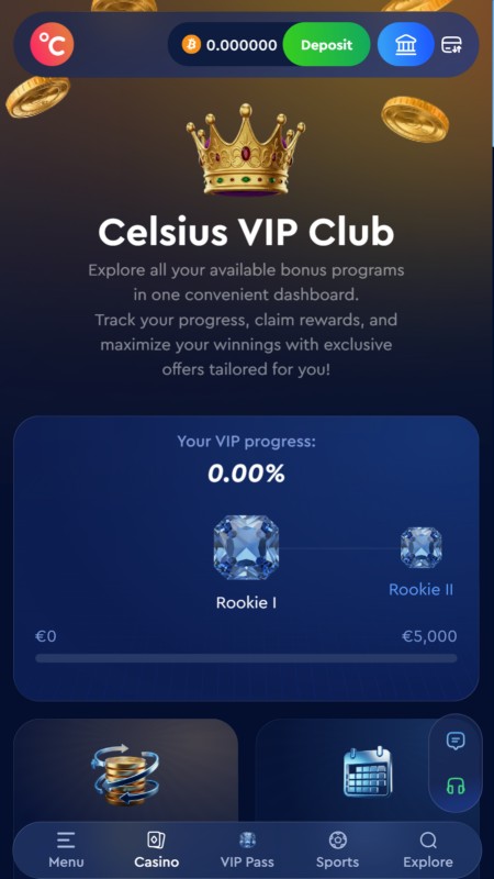 Celsius VIP program