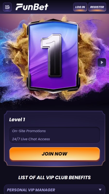 Funbet VIP club