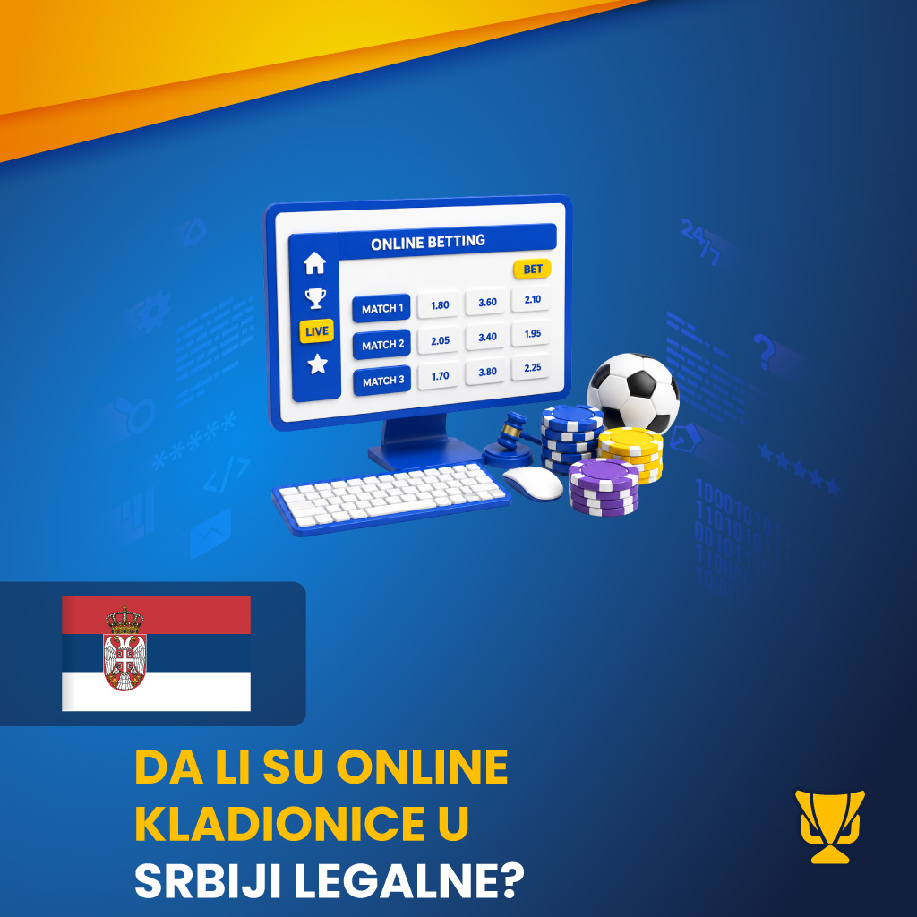 Online bookmakers legal in Serbia